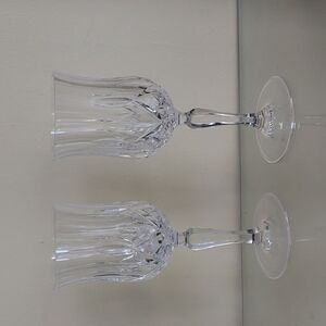 Set of 2 Vintage Crystal Glasses Glasses,‎ Barware